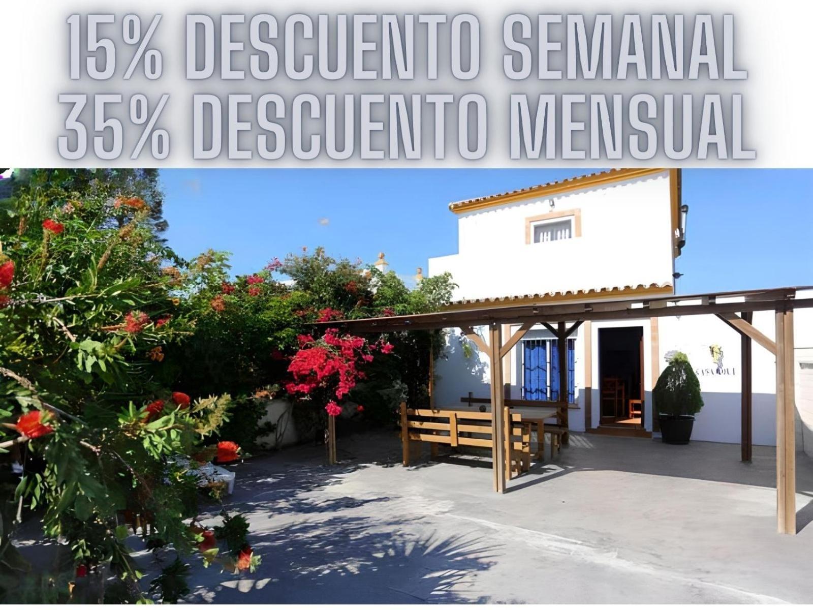 Casa Familiar 150 Metros De La Playa El Palmar Villa El Palmar  Eksteriør bilde